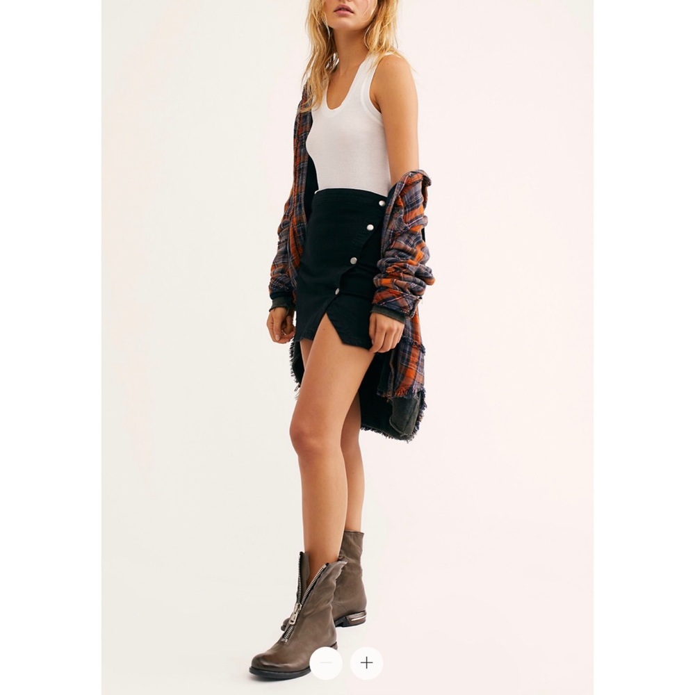 Free People Stretch Denim Mini 6